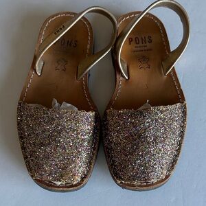 Pons Avarcas glitter kids 3 used GUC
